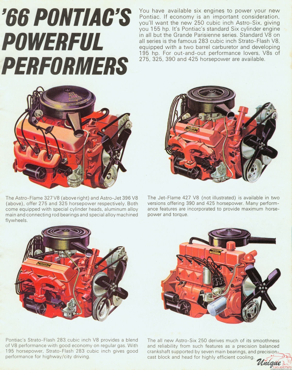 1966 Pontiac Canada Brochure Page 4